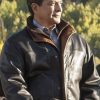 Yellowstone Thomas Rainwater Jacket | Gil Birmingham Leather Jacket