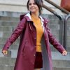 A Rainy Day in New York Selena Gomez Coat | Parachute Coat