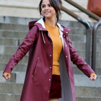 A Rainy Day in New York Selena Gomez Coat