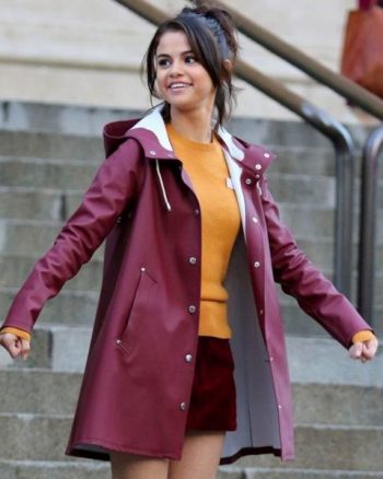 A Rainy Day in New York Selena Gomez Coat