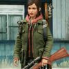 The Last Of Us Part II Ellie Jacket | Military green Cotton Jacket