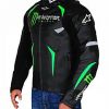 Monster Energy Alpinestars Hellhound Black Jacket | Leather USJacket