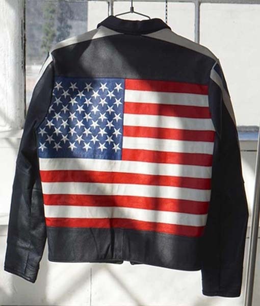American Flag Selena Gomez Jacket