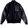 Rock The Bells LL Cool J Black Jacket | Wool and Leather Sleeves USJackets