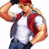 The Kings Of Fighters Terry Bogard Vest | David Leitch Faux Leather Vest