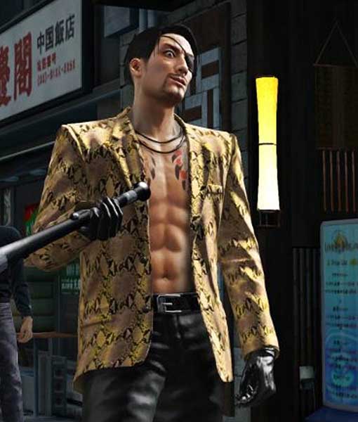 Yakuza Like A Dragon Goro Majima Brown Jacket