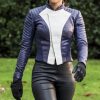 The Flash Iris West Jacket | Candice Patton Faux Leather Jacket