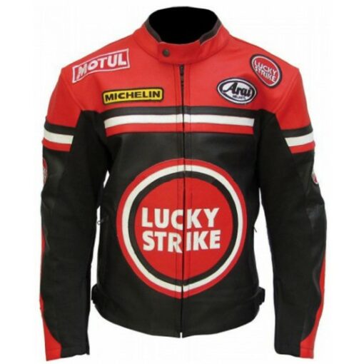 Lucky Strike Red and Black Jacket