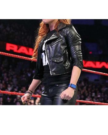 WWE Becky Lynch Black Jacket