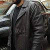 Çukur Mahsun Coat | Berkay Ates Black Leather Coat