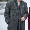 Despite the Falling Snow Misha Coat | Oliver Jackson-Cohen Wool Coat