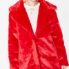 8 Ball Red Fur Jacket 1