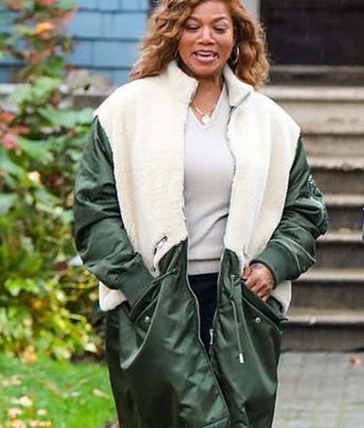 The Equalizer 2021 Robyn McCall Shearling Coat