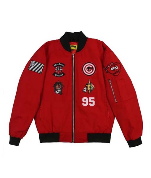 Cappin Bomber II Red Jacket