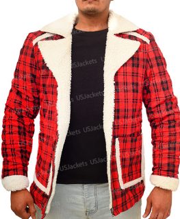 Deadpool Shearling Coat