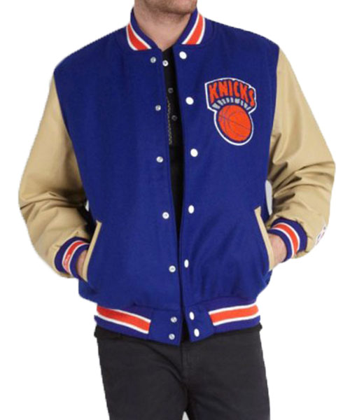 Men’s New York Knicks Varsity Jacket