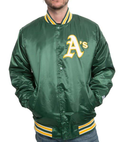 Oakland A’s Starter Varsity Jacket