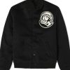 Black Billionaire Boys Club Astro Patch Varsity Jacket