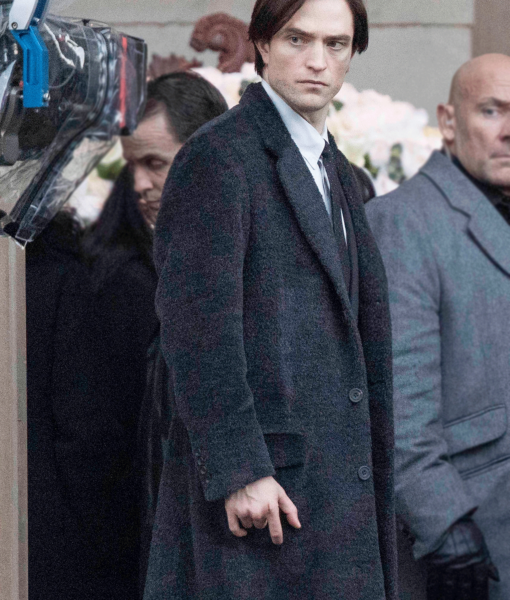 Robert Pattinson Bruce Wayne The Batman Trench Coat