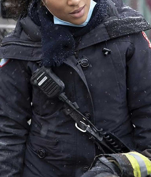 Chicago Fire S09 Gianna Mackey Parka Jacket