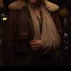 Chloë Grace Moretz Shadow in The Cloud Leather Jacket
