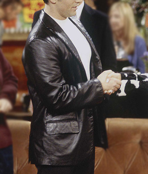 Friends Season 6 Joey Tribbiani Leather Blazer