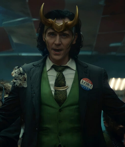 Loki 2021 Tom Hiddleston Wool-Blend Suit