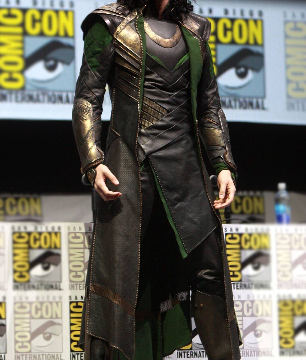 Loki Black Leather Coat (1)
