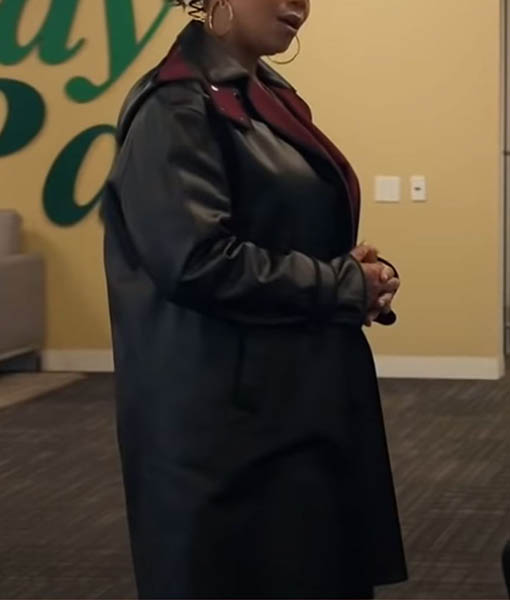 The Equalizer E07 Queen Latifah Leather Coat