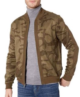 The Falcon and The Winter Soldier Sam Wilson Camo Bomber Jacket