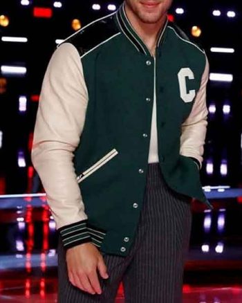 The Voice Nick Jonas Letterman Jacket