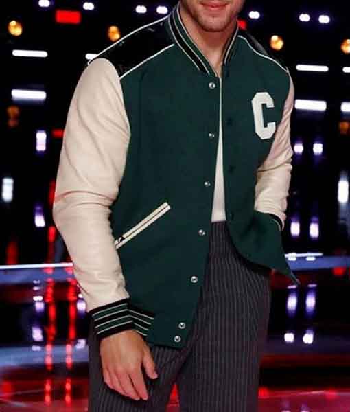 The Voice Nick Jonas Letterman Jacket
