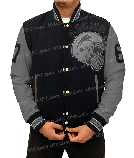 VENOM 2 Tom Hardy Detroit Lions Varsity Jacket