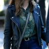 False Positive Ilana Glazer Black Leather Jacket