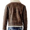 Men’s B3 Brown Suede Leather Jacket2