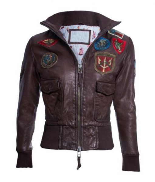 Women’s Top Gun Leather Jacket