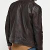 Albert  Brown Leather Jacket
