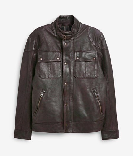 Albert Brown Leather Jacket