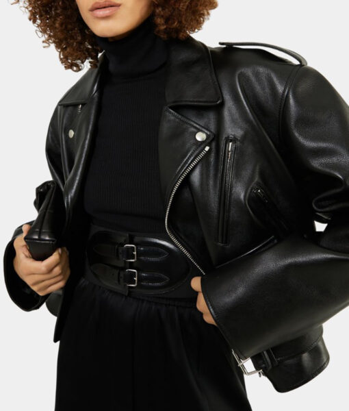 Olivia Newton-John Grease Sandy Leather Jacket-4