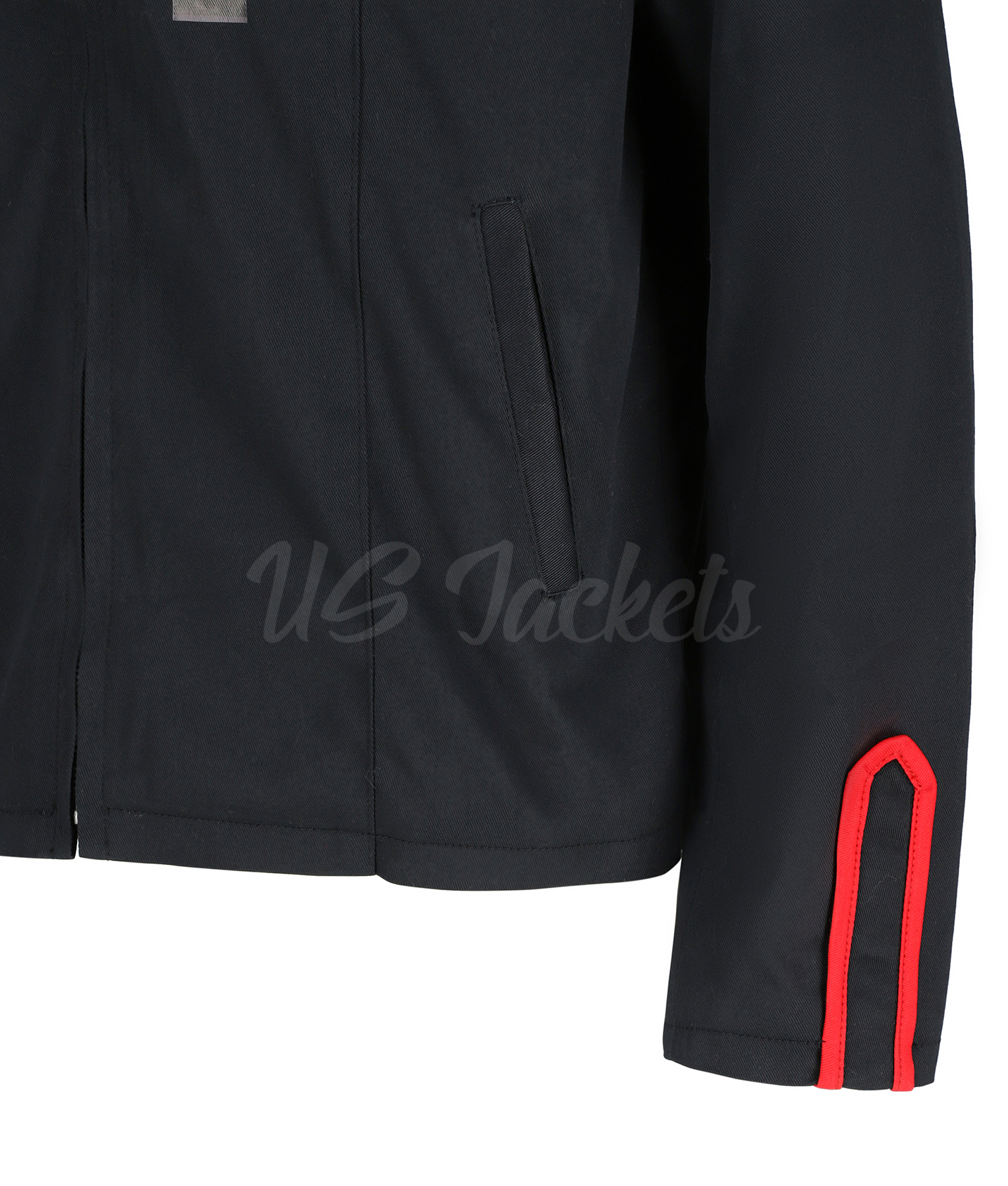 MCRN Mens Fleece Black Jacket (6)