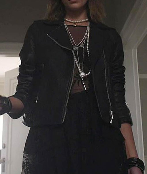 American Horror Stories 2021 Ruby Leather Jacket