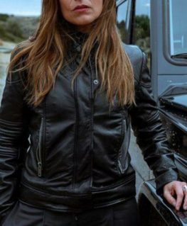 Dopesick 2021 Amber Leather Jacket