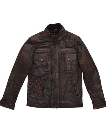 Men's Field Jacket with Double Collar