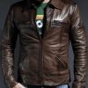 Men’s Vintage Brown Leather Jacket
