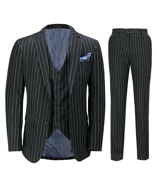 Peaky Blinders Thomas Shelby Pinstripe Three Piece Suit