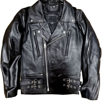 GG Allin Black Leather Jacket