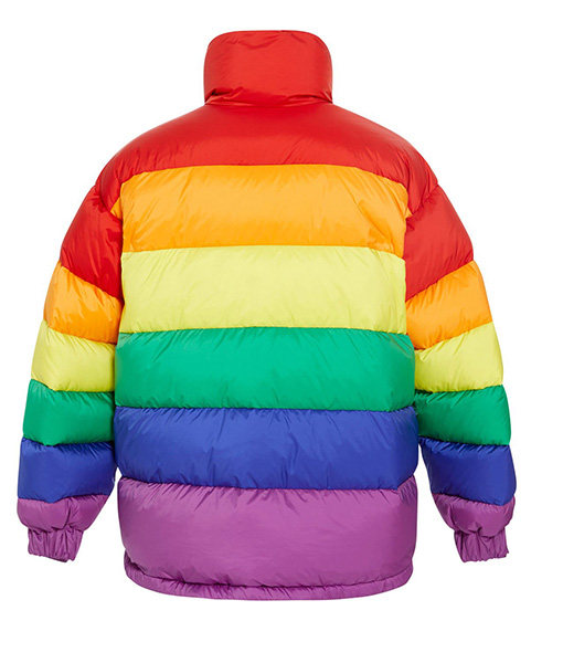 Gooba Rainbow Puffer Jacket
