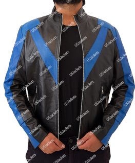 Gotham Knights Nightwing Leather Jacket
