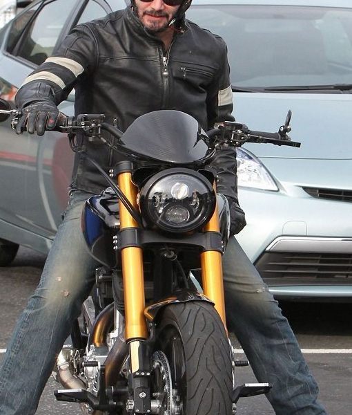 Keanu Reeves Motorcycle Leather Jacket