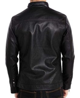 Men’s Black Leather Jacket